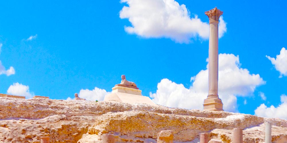 Pompey's Pillar Alexandria | Pompey's Pillar History | Pompey's Pillar Facts