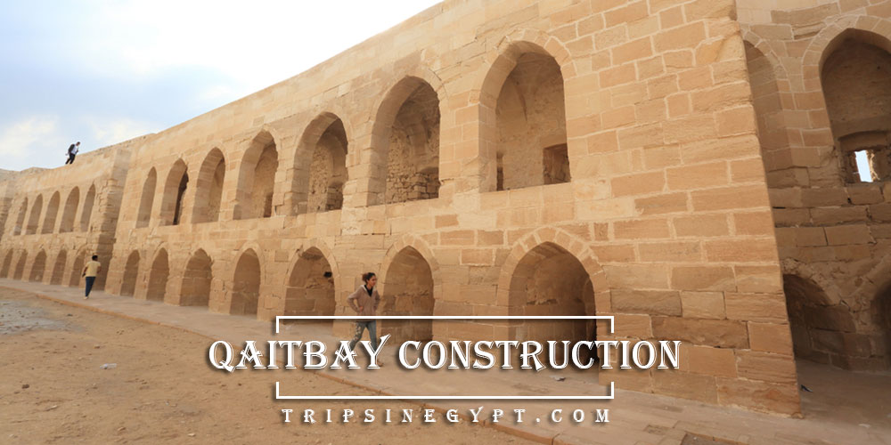 Qaitbay Citadel Construction - Trips in Egypt