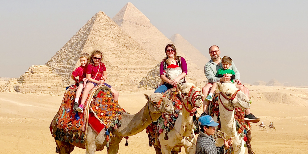 Riding Camels At Giza Pyramids How to Plan A Family Vacation in Egypt with Children - Egypt for Kids