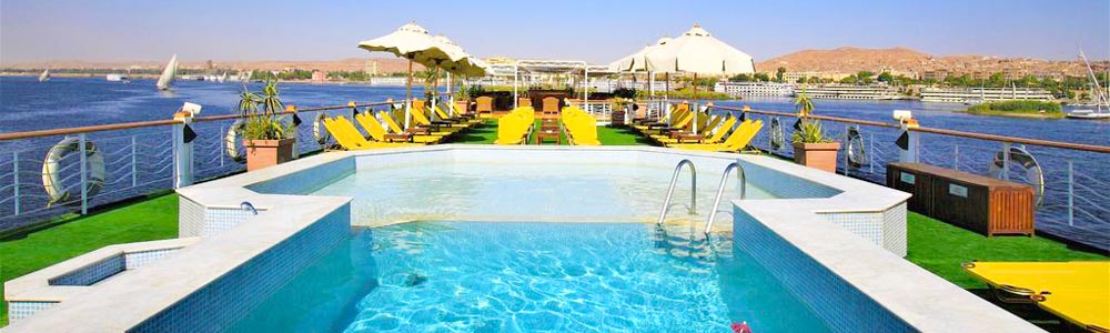 5 Days Jaz Senator Nile Cruise From Luxor to Aswan – Trips in Egypt