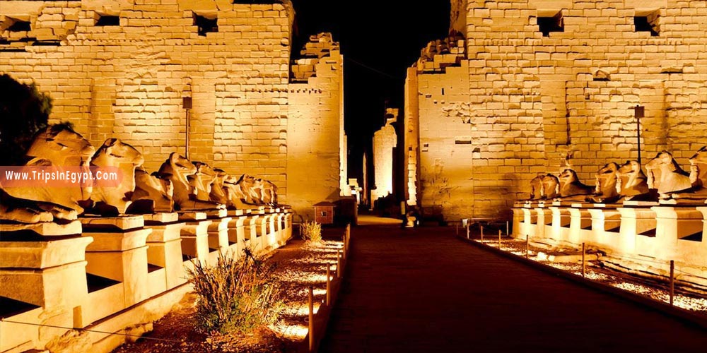 Sound and Light Show Karnak Temple - Things to Do in Luxor at Night - Trips in Egypt