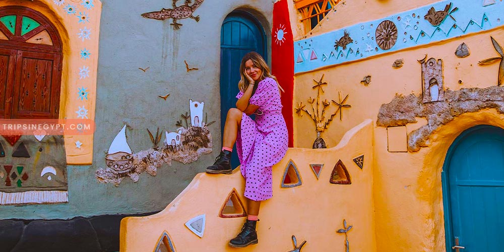 The Nubian Village In Aswan At Night - How to Spend A Night In Aswan - Trips In Egypt